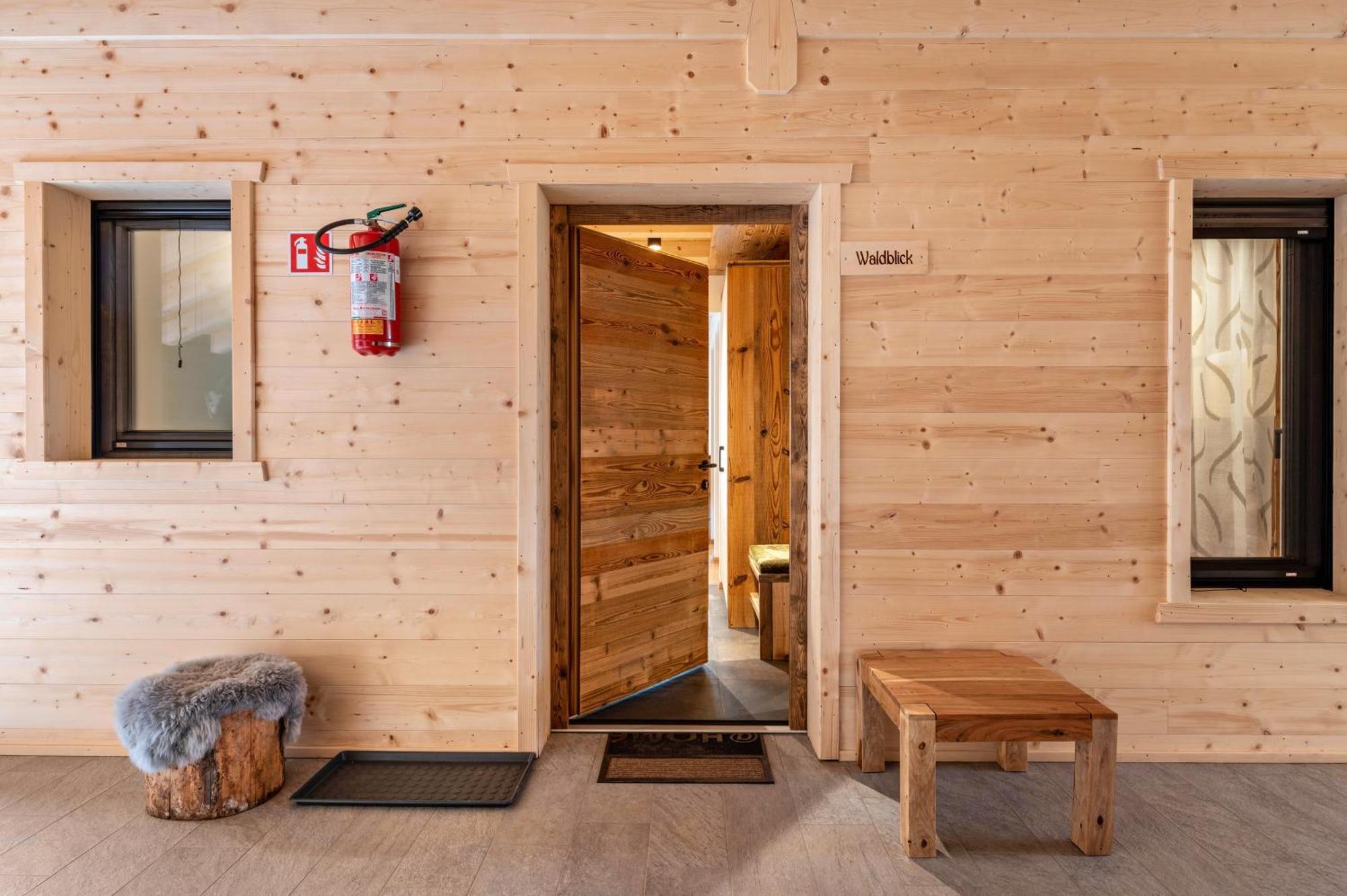Blosegghof Bergchalets Waldblick ราชีเนส ภายนอก รูปภาพ