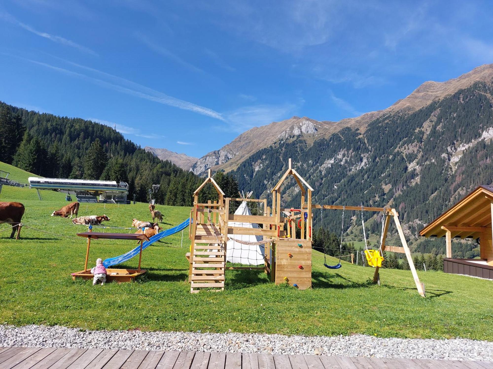 Blosegghof Bergchalets Waldblick ราชีเนส ภายนอก รูปภาพ